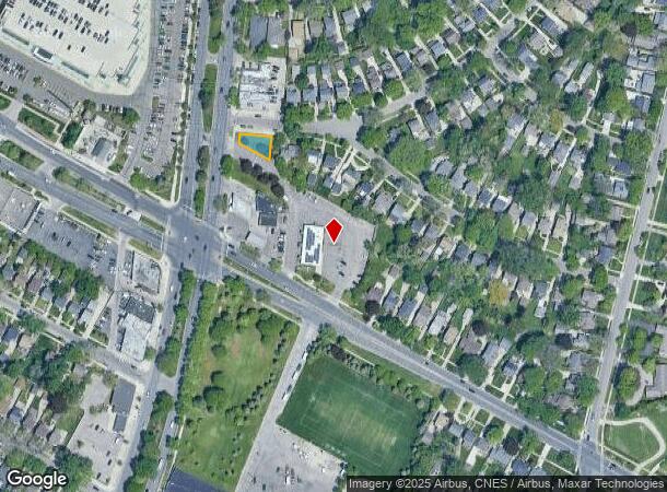 460 Moross Rd, Grosse Pointe Farms, MI Parcel Map