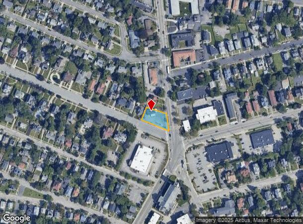 1745 Broad St, Cranston, RI Parcel Map