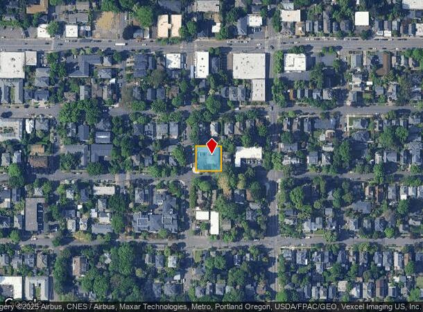 1022 Se 29Th Ave, Portland, OR Parcel Map