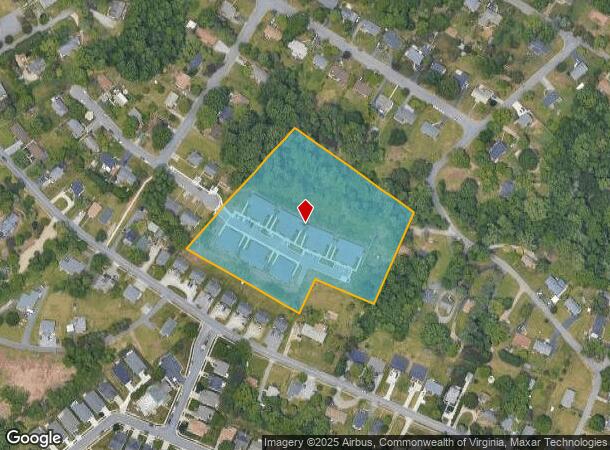2550 Anthony Pl, Lynchburg, VA Parcel Map