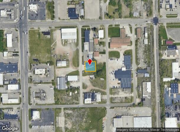  1835 Tower St, Flint, MI Parcel Map