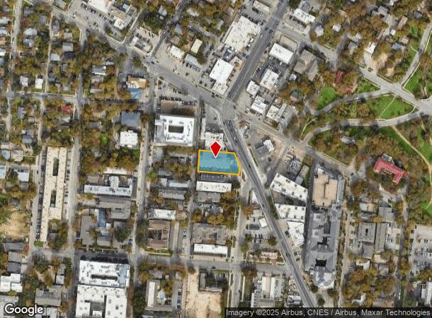 2818 Nueces St, Austin, TX Parcel Map