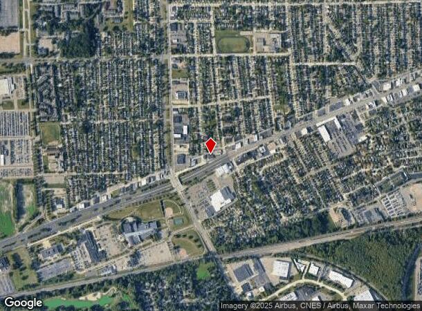  15244 Michigan Ave, Dearborn, MI Parcel Map