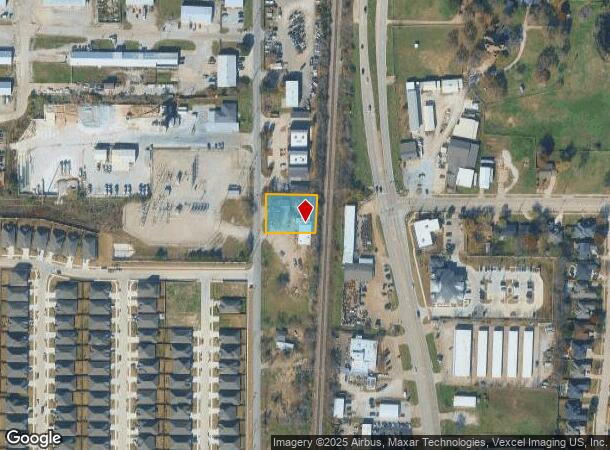  604 Katy Rd, Fort Worth, TX Parcel Map