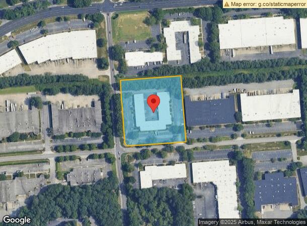  1351 Oakbrook Dr, Norcross, GA Parcel Map