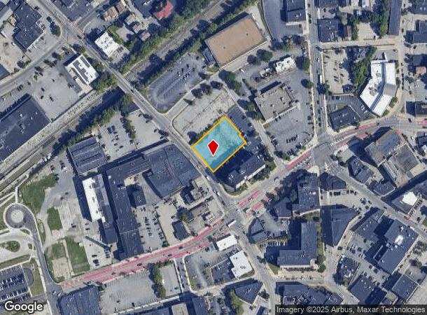 71 Dexter St, Pawtucket, RI Parcel Map