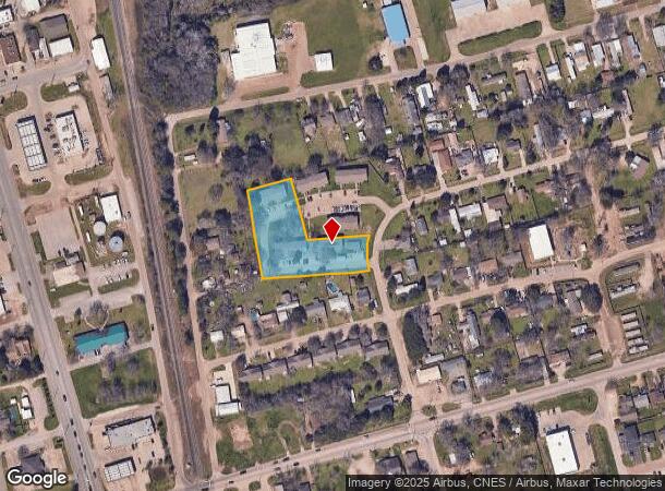 205 E Watson St, Willis, TX Parcel Map