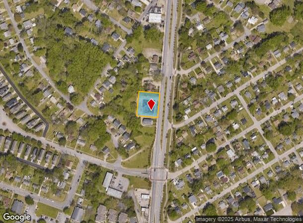  1263 N King St, Hampton, VA Parcel Map