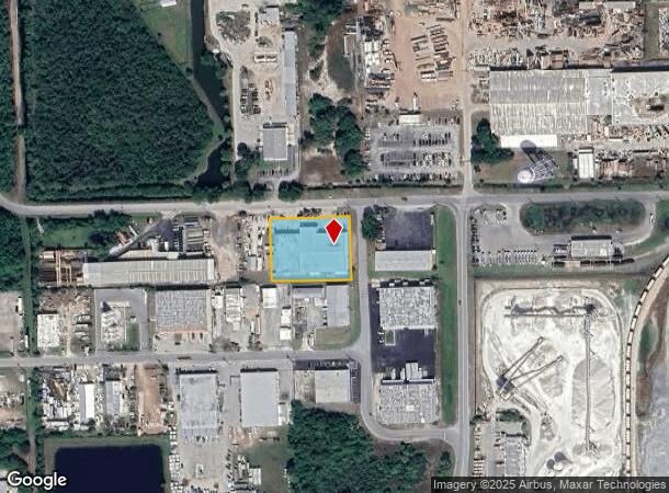 603 Cidco Rd, Cocoa, FL Parcel Map