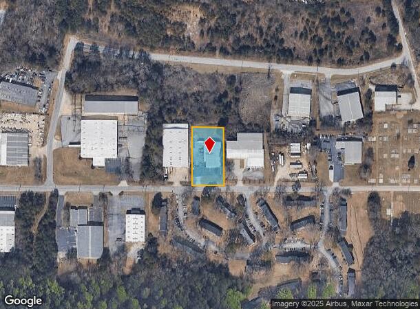 6740 Tribble St, Lithonia, GA Parcel Map