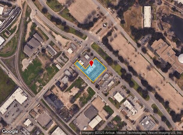  3310 Al Lipscomb Way, Dallas, TX Parcel Map