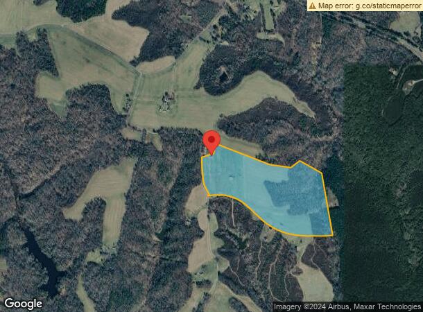  495 Meadow Landing Ln, Caret, VA Parcel Map