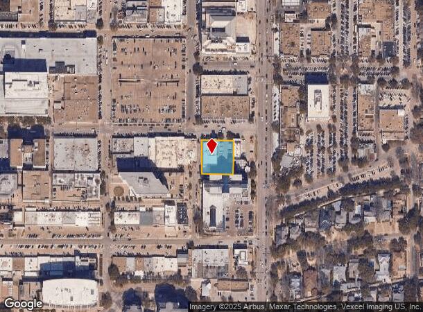  6132 Luther Ln, Dallas, TX Parcel Map