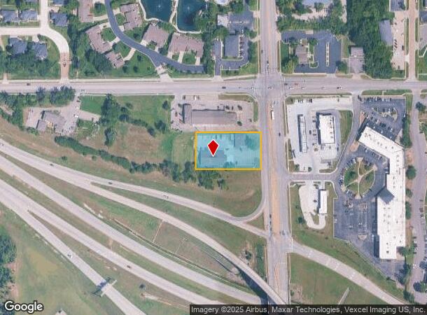 3715 Sw Burlingame Rd, Topeka, KS Parcel Map