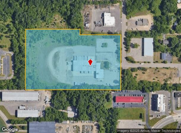  3600 Alvan Rd, Kalamazoo, MI Parcel Map
