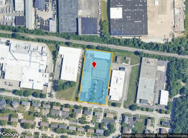 1270 Abbott Dr, Elgin, IL Parcel Map