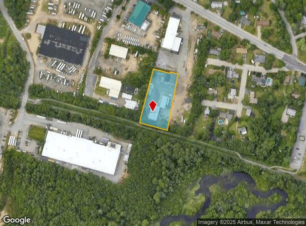 1586 Main St, Coventry, RI Parcel Map