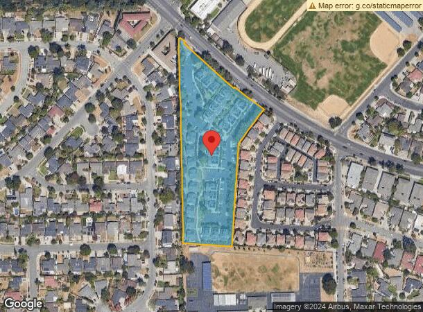  4738 Campbell Ave, San Jose, CA Parcel Map