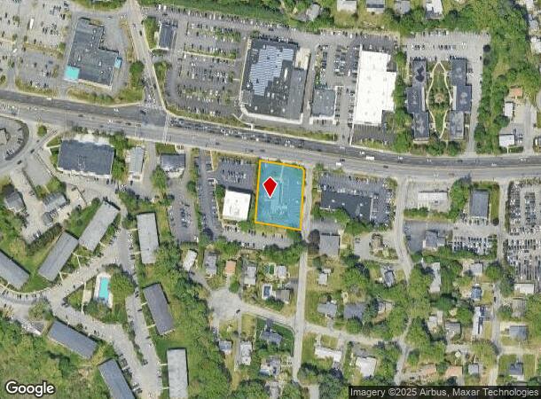 598 Worcester Rd, Framingham, MA Parcel Map