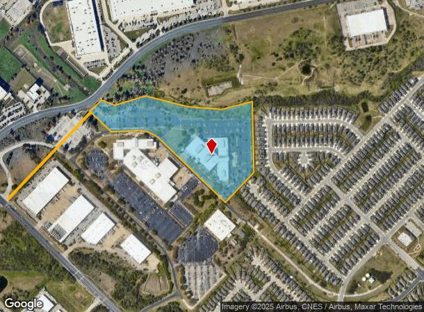 6800 Burleson Rd, Austin, TX Parcel Map