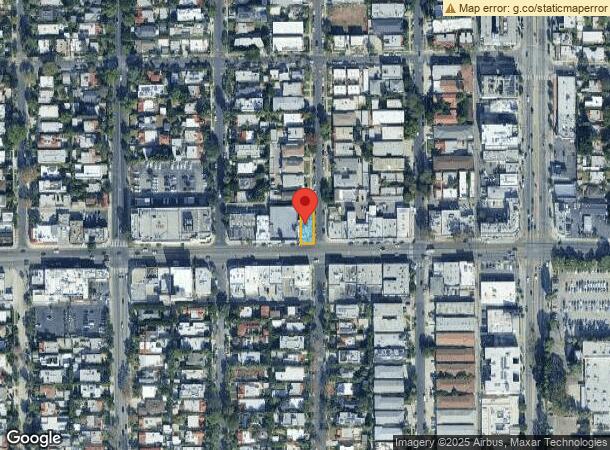  8001 Melrose Ave, Los Angeles, CA Parcel Map