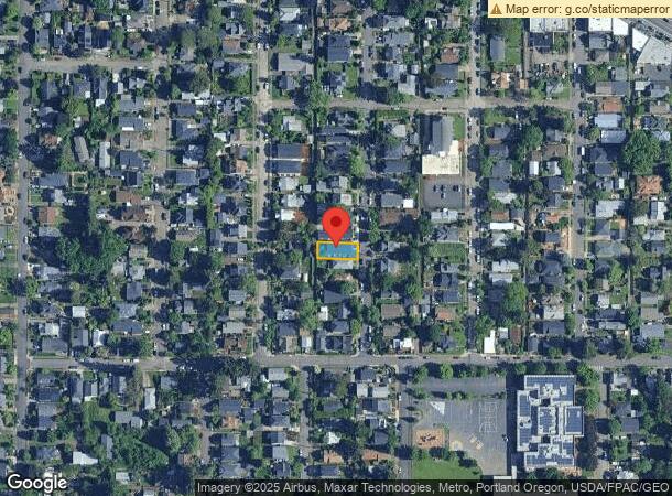  4875 Se 63Rd Ave, Portland, OR Parcel Map