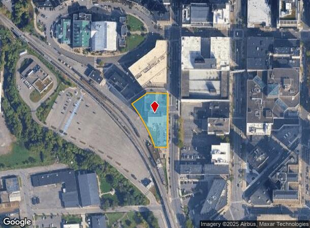 550 S Clinton St, Syracuse, NY Parcel Map