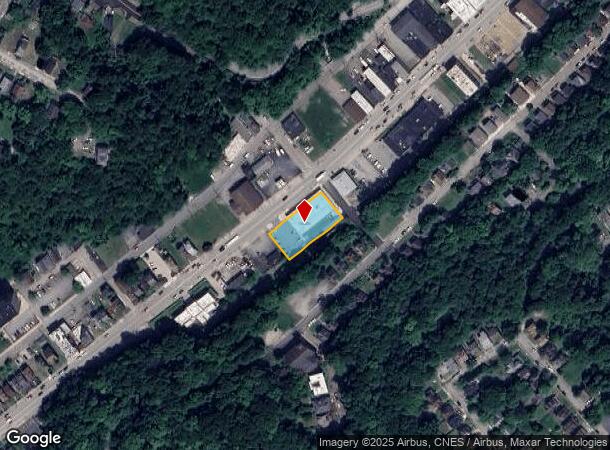  621 Franklin Ave, Aliquippa, PA Parcel Map
