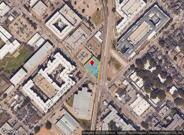 5454 Maple Ave, Dallas, TX Parcel Map