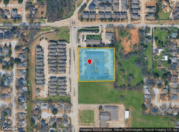 3800 Central Dr, Bedford, TX Parcel Map