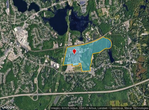 244 Worcester St, North Grafton, MA Parcel Map