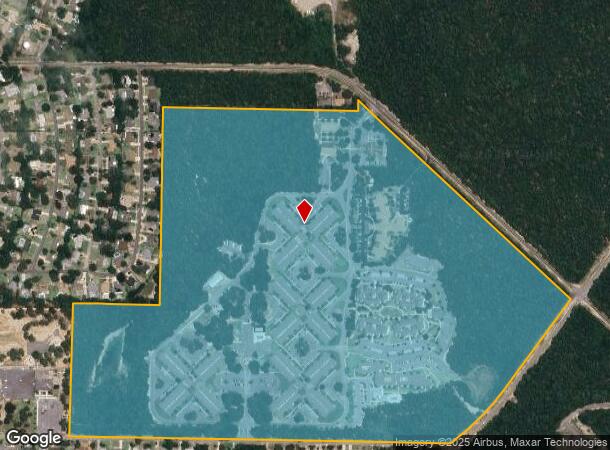  1050 Hawthorn House Dr, Shalimar, FL Parcel Map