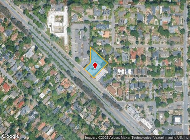  881 Fremont Ave, Los Altos, CA Parcel Map