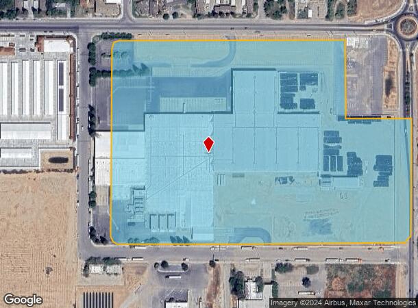  1467 E Dinuba Ave, Reedley, CA Parcel Map