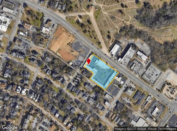  1044 Riverside Dr, Macon, GA Parcel Map