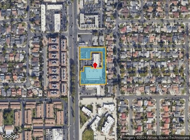  1107 S Harbor Blvd, Santa Ana, CA Parcel Map