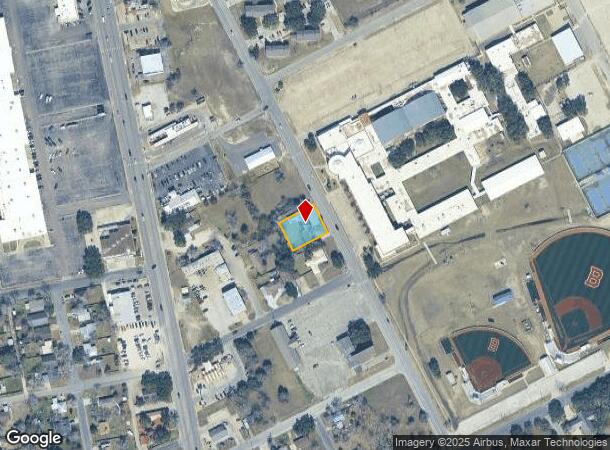  1805 N Adams St, Beeville, TX Parcel Map