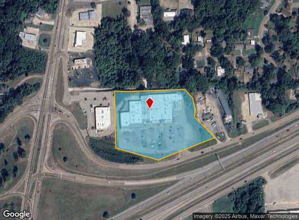  1601 N Frontage Rd, Vicksburg, MS Parcel Map