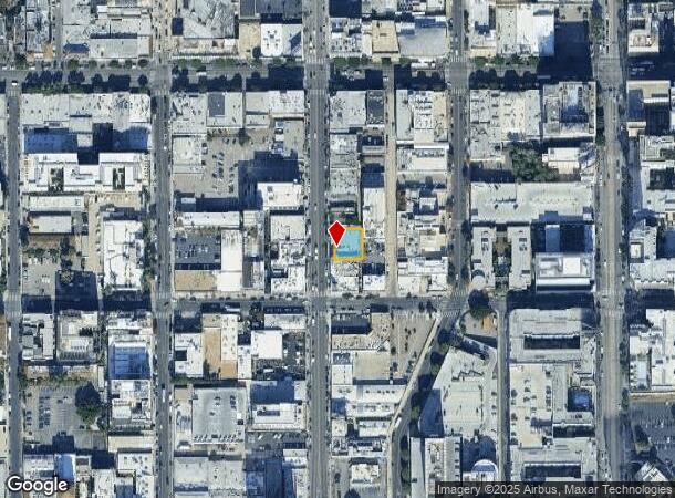 1612 N Cahuenga Blvd, Los Angeles, CA Parcel Map