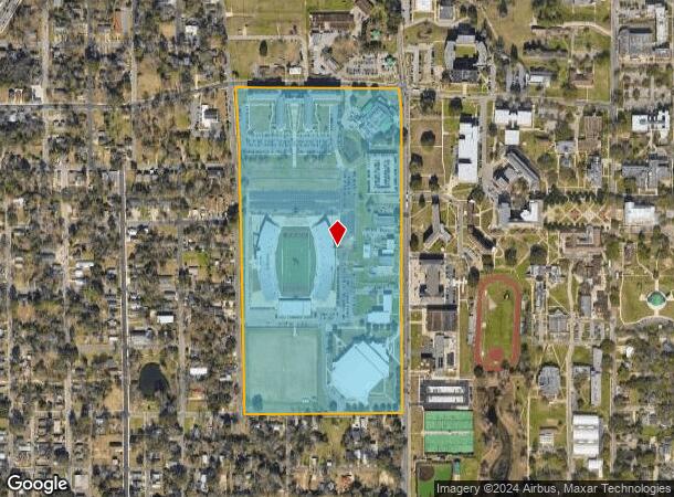  1601 Perry St, Tallahassee, FL Parcel Map