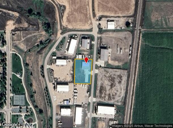  9001 Pieper Rd, Wellington, CO Parcel Map