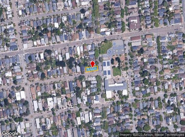 1661 Tyler St, Berkeley, CA Parcel Map