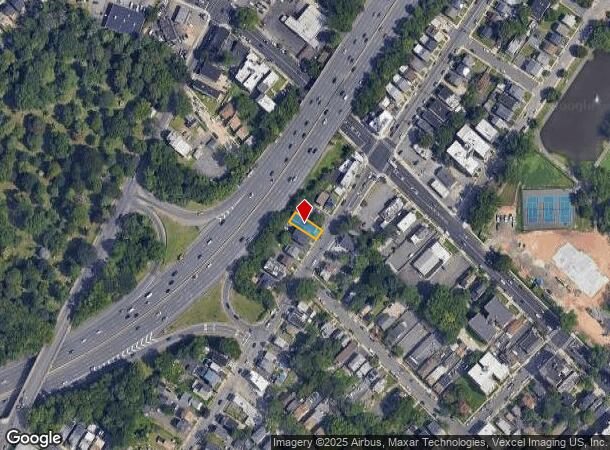  2 Denman Pl, Irvington, NJ Parcel Map