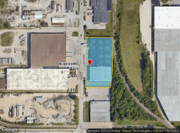 6119 N 16Th St, Omaha, NE Parcel Map