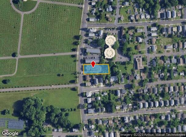  607 Burritt St, New Britain, CT Parcel Map