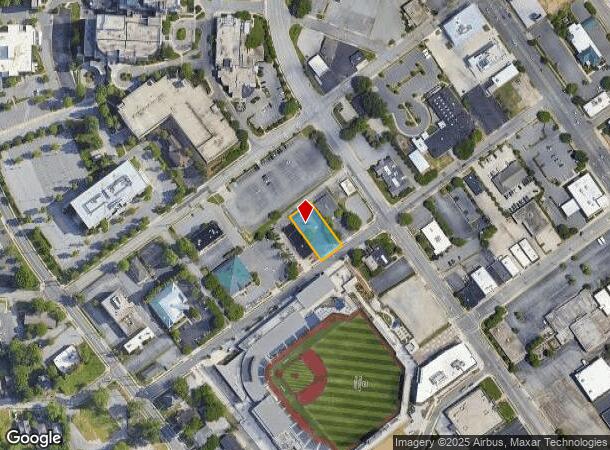  206 Gatewood Ave, High Point, NC Parcel Map