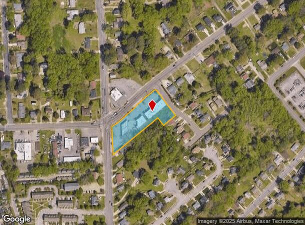  1410 E Pembroke Ave, Hampton, VA Parcel Map