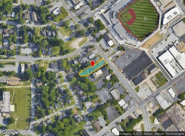  219 Lindsay St, High Point, NC Parcel Map