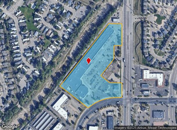  2322 S Academy Blvd, Colorado Springs, CO Parcel Map