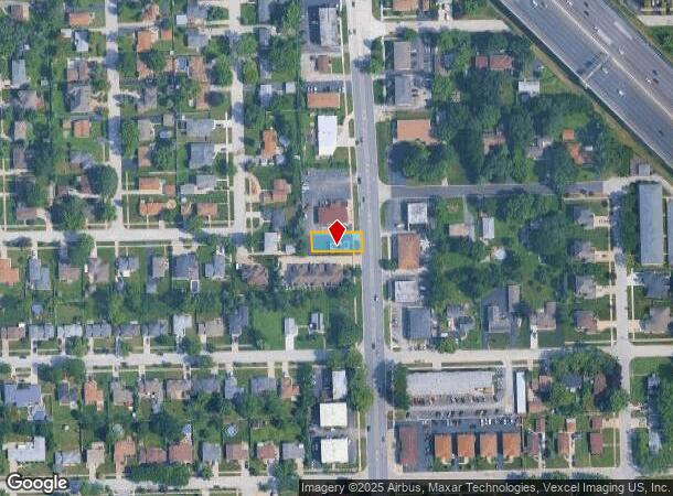 8826 S Roberts Rd, Hickory Hills, IL Parcel Map